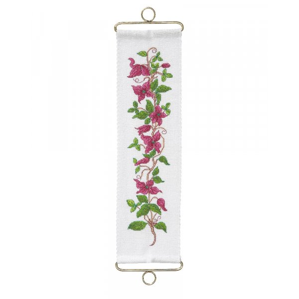 Borduurpakket Minivepa - Paarse clematis