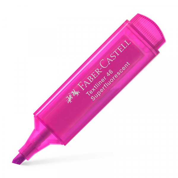 Markeerstift - Faber-Castell - Super fluorescerend roze
