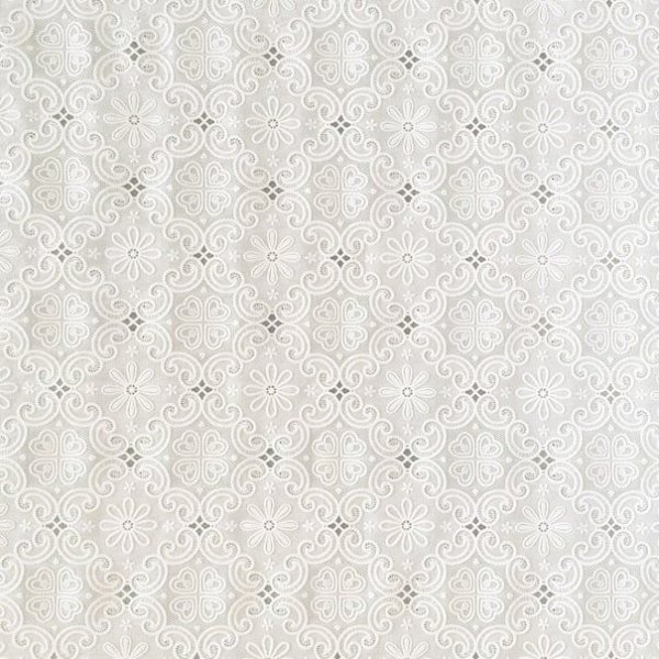 Waxdoek PVC Kant - Gebroken wit