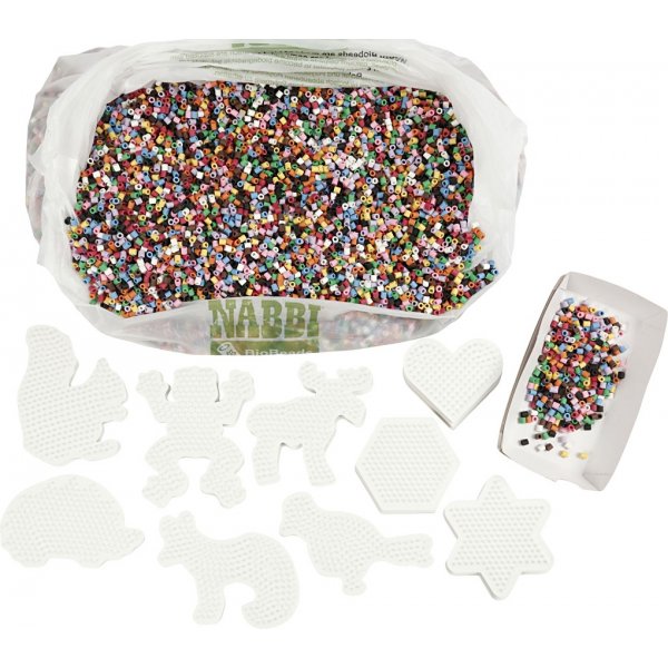 NABBI BioBeads klaslokaalset - standaardkleuren - medium NABBI BioBeads klaslokaalset - standaardkleuren - medium