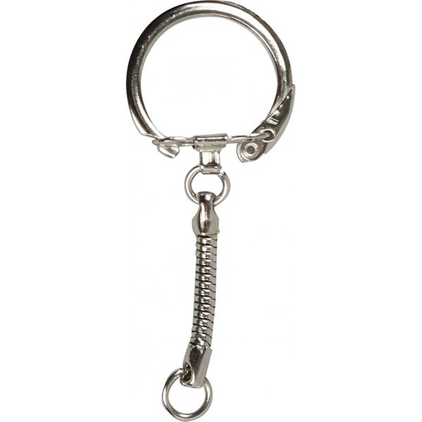 Sleutelhanger met ketting - 25 st
