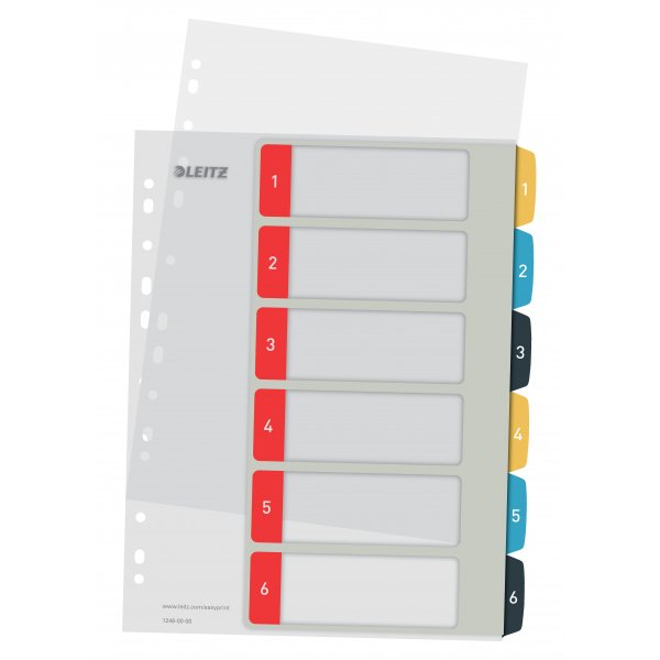 Ringband index PP A4+ - 1-6