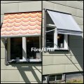 Klant imago Heathered luifeldoek - Heathered lichtgrijs - 130 cm