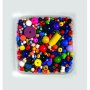 Houten kralenmix