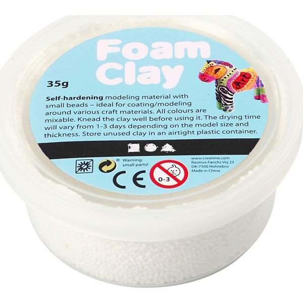 Foam Clay - wit - 35 gr