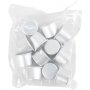 Metalen inzetstuk voor licht - 25 mm - 12 st