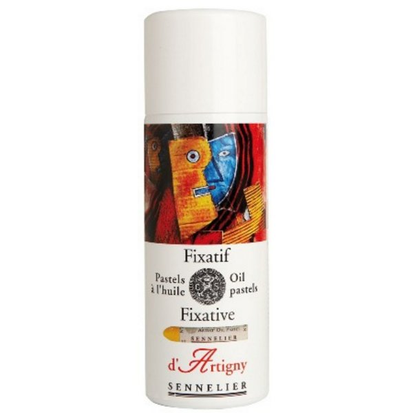 Fixatieve oliepastel Sennelier 400 ml spuitfles