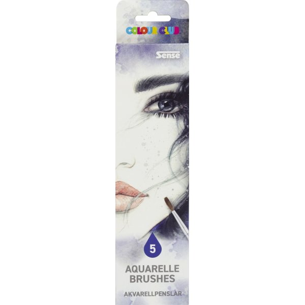 Color Club Aquarelkwast 5-P