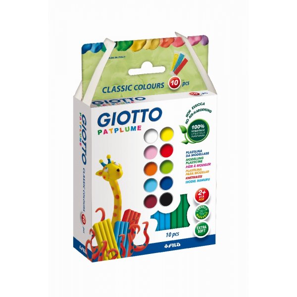 Boetseerdeeg Giotto Patplume - 10x20g