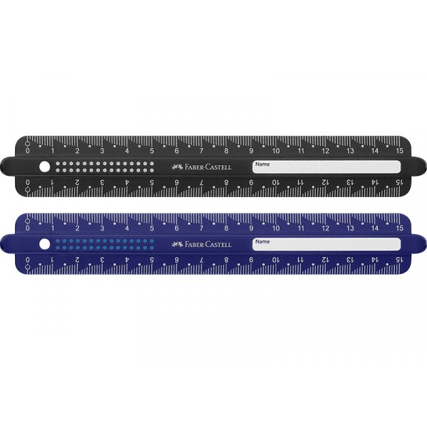 Liniaal - Faber-Castell - 15cm - Neutraal