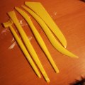 Klant imago Boetseergereedschapset 15 cm - kunststof, 5-delig