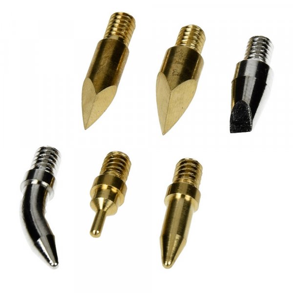 Brandingtips - 6 stuks, gemengd