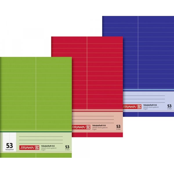 Woordenlijst - A6 (32 pagina's)