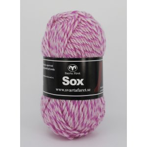 Sox 50g - Roze/donkerroze/ongebleekt (10) Sox 50g - Roze/donkerroze/ongebleekt (10)