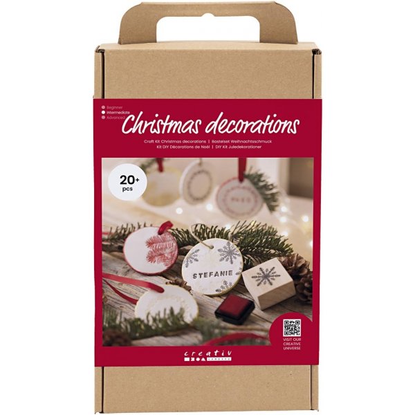 DIY Kit Kerstdecoraties - Zelfhardende klei DIY Kit Kerstdecoraties - Zelfhardende klei