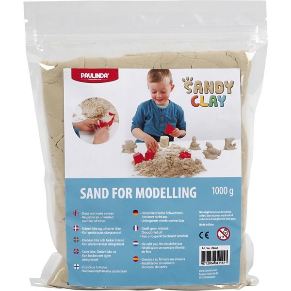 Sandy Clay - naturel - 1 kg