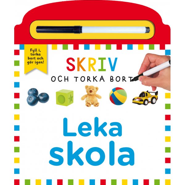 Puzzelboek - Schrijven en wissen: Speelschool