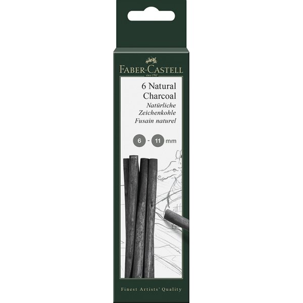 Houtskool tekenen - Faber-Castell - Natuurlijke houtskool