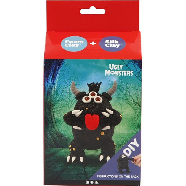 Funny Friend startset - zwart - monster