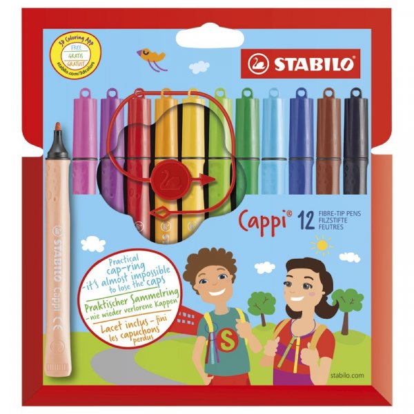 Vezelpennen Cappi - 12-pack