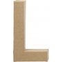 Kartonnen letter - L - 5 cm