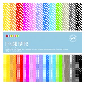 Designblok 305 x 305 mm - 24 vellen Designblok 305 x 305 mm - 24 vellen
