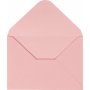 Envelop - lichtrood - 11,5 x 16 cm - 10 st