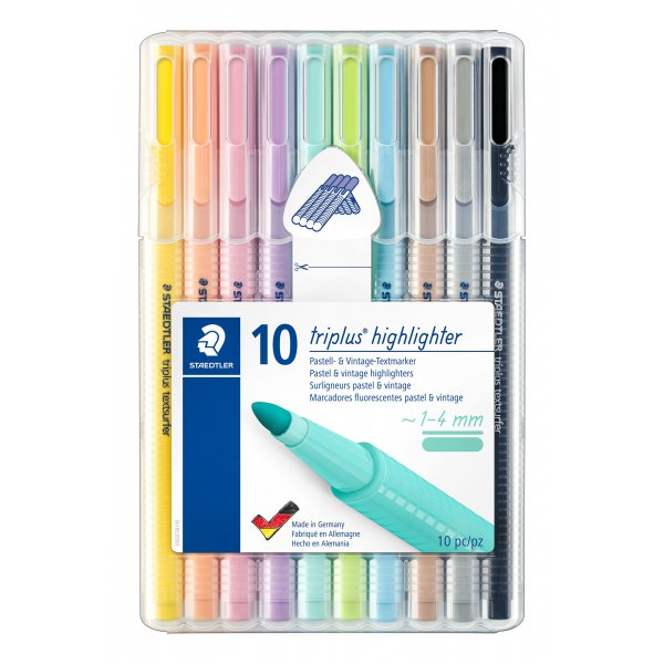 Triplus Tekstsurfer 1-4 mm - 10 stiften