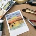 Klant imago Pentel kleurenpenseel - zwart