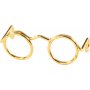 Brillen - goud - 25 mm - 10 st