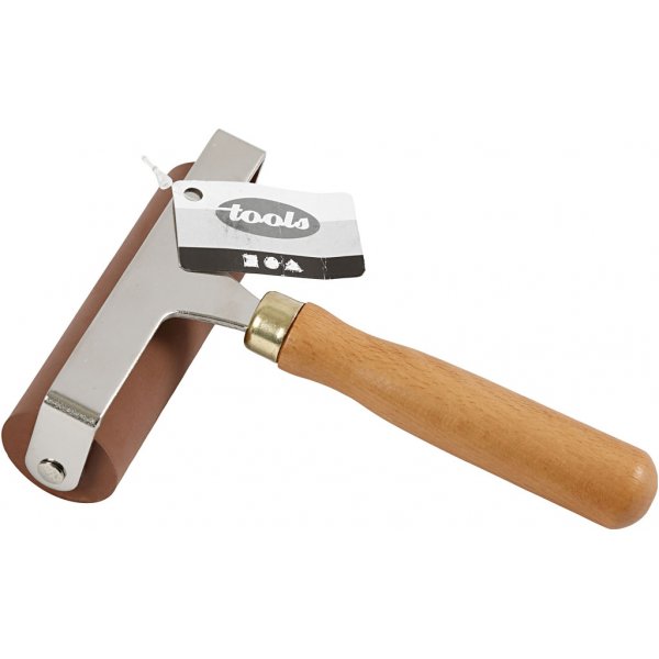 Rubberen rol/linoleumrol - 9,8 cm Rubberen rol/linoleumrol - 9,8 cm