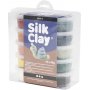 Silk Clay - doffe kleuren - 10 x 40 gr