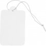 Etiketten in stevig karton - 25 x 40 mm - wit - 100 st