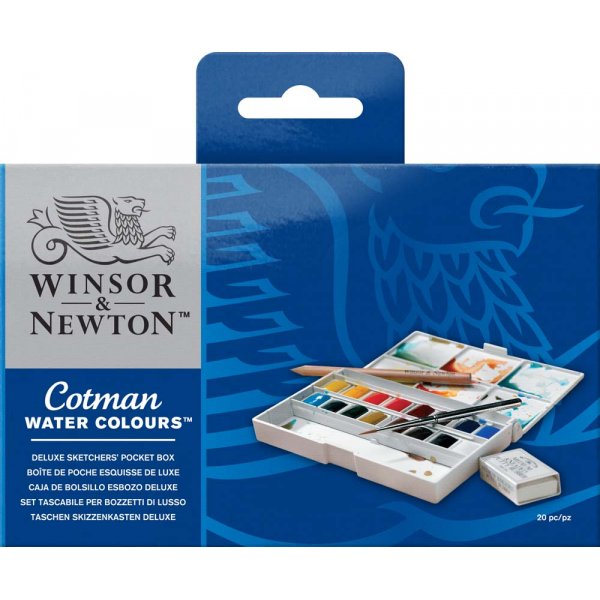 Aquarelverf W&N Cotman - Zakset 16 Kleuren Aquarelverf W&N Cotman - Zakset 16 Kleuren