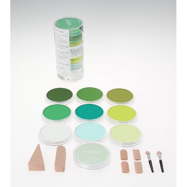 PanPastel 10 kleurensets - groen