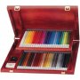 Kleurpotloden Carbothello Houten doos - 60-pack