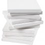 Doek - wit - 15 x 15 cm - 80 st
