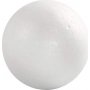 Piepschuim balletjes - wit - 6 cm - 50 st