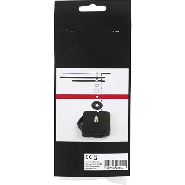 Uurwerk - 10 mm - zwart