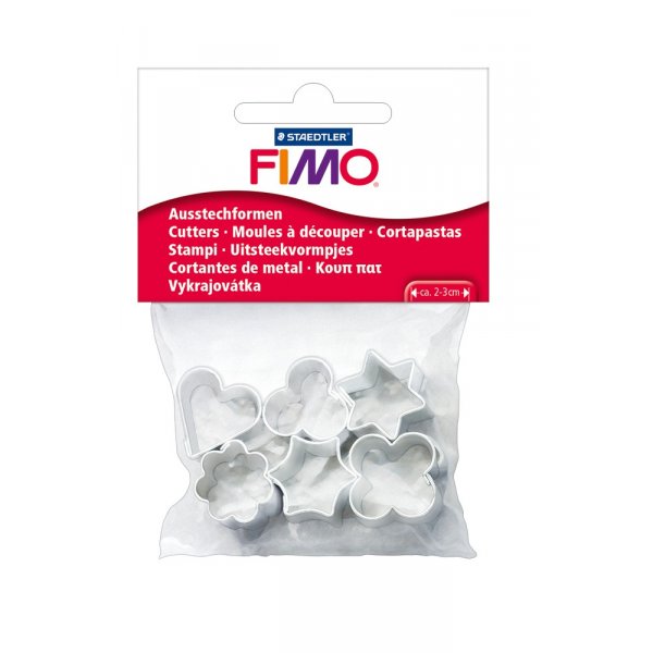 Kleivormen Metaal 2cm - 6-pack
