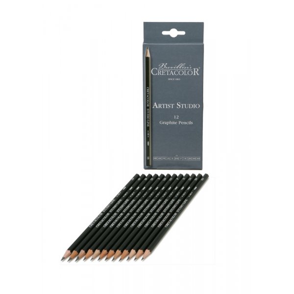 Pennenset Cretacolor Artist Studio Line - 12 potloden