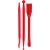 Boetseerstokjes - rood - 3 st