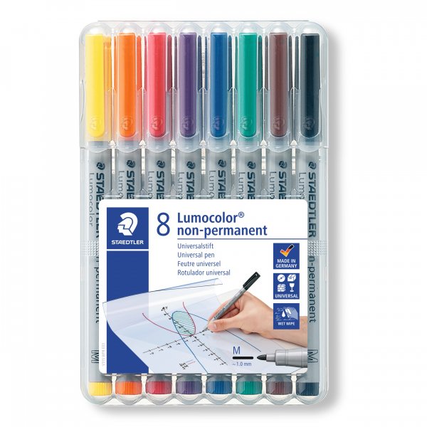 OH Pennen Niet-permanent 1 mm - 8 stiften