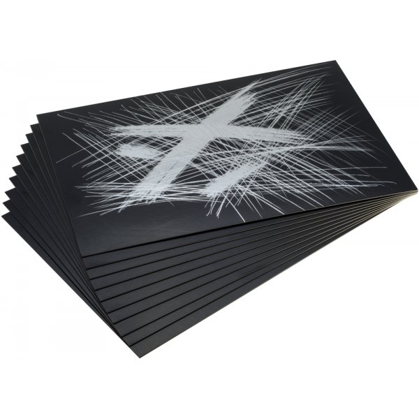 Krasfolie Zilver 10-pack