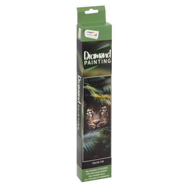 Diamant schilderij panter