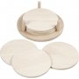 Dienbladen - 9,5 cm - 6 st
