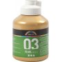 Schoolverf Acryl - Metallic - goud - metallic - 500 ml