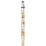 Cadeaupapier - beige - rood - Rendier - 5 m