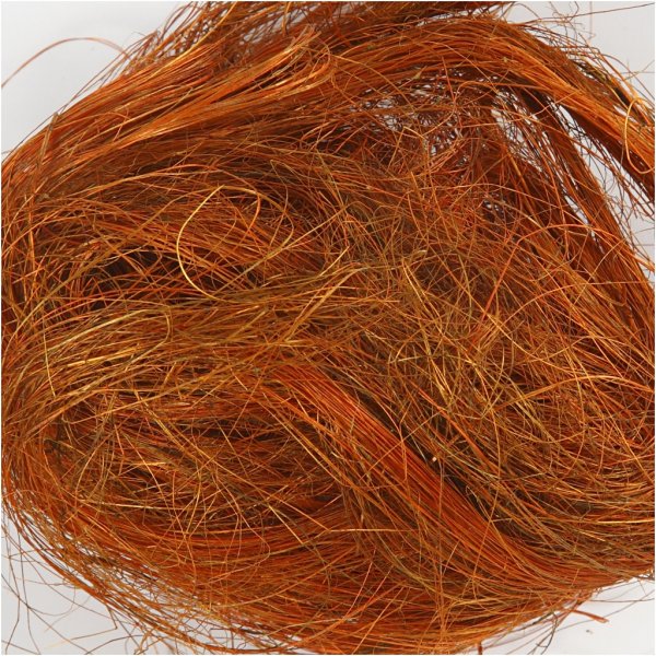 Sisal - Roestrood - 8 gram Sisal - Roestrood - 8 gram