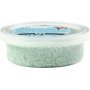 Foam Clay - lichtgroen - glitter - 35 gr